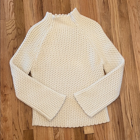 Bohme Cream Turtleneck Sweater - Picture 1 of 1